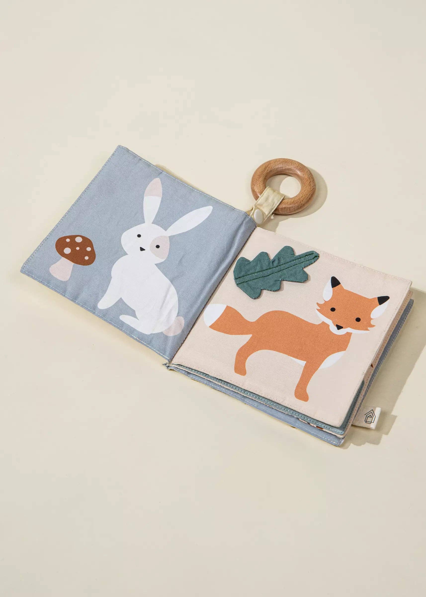 Baby First Toys Gift Box | With rattle, sensory book and stackable toys