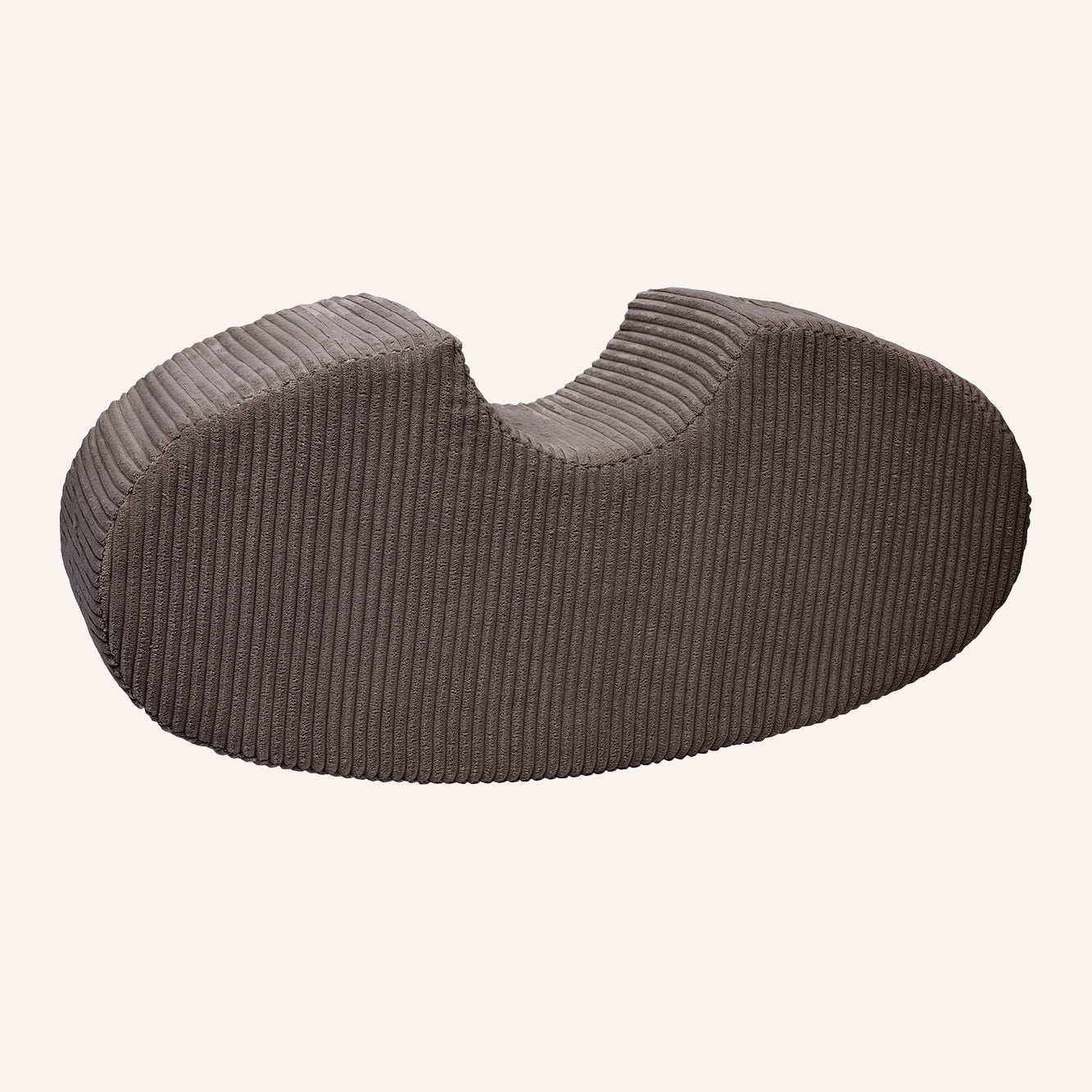 Bean Shape Foam Module - Velvet Brown