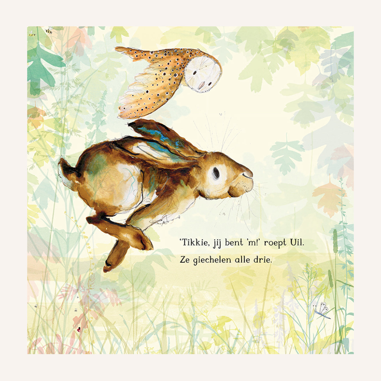 Haas, Uil & Vos Spelen Tikkertje | Boek