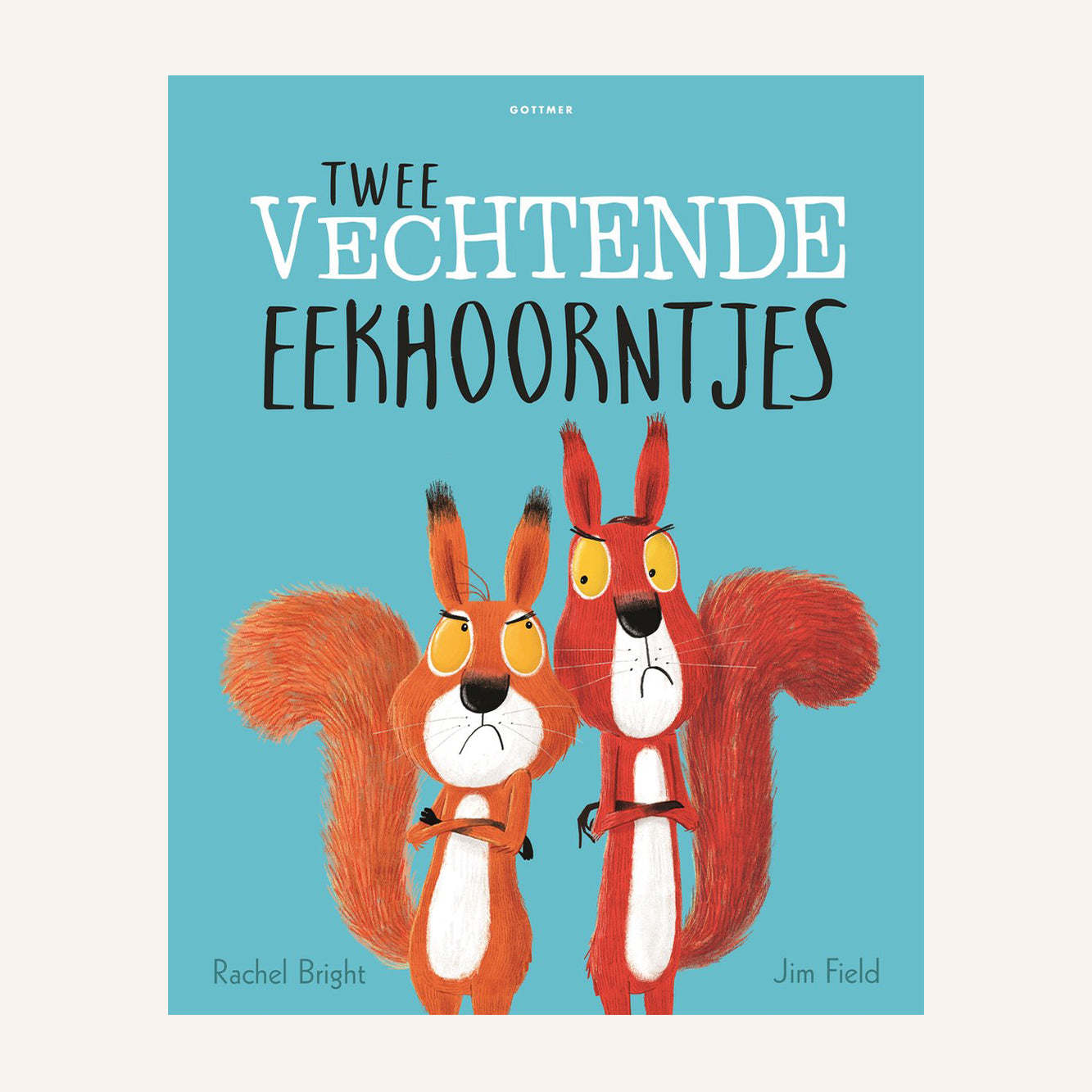Twee Vechtende Eekhoorntjes | Boek