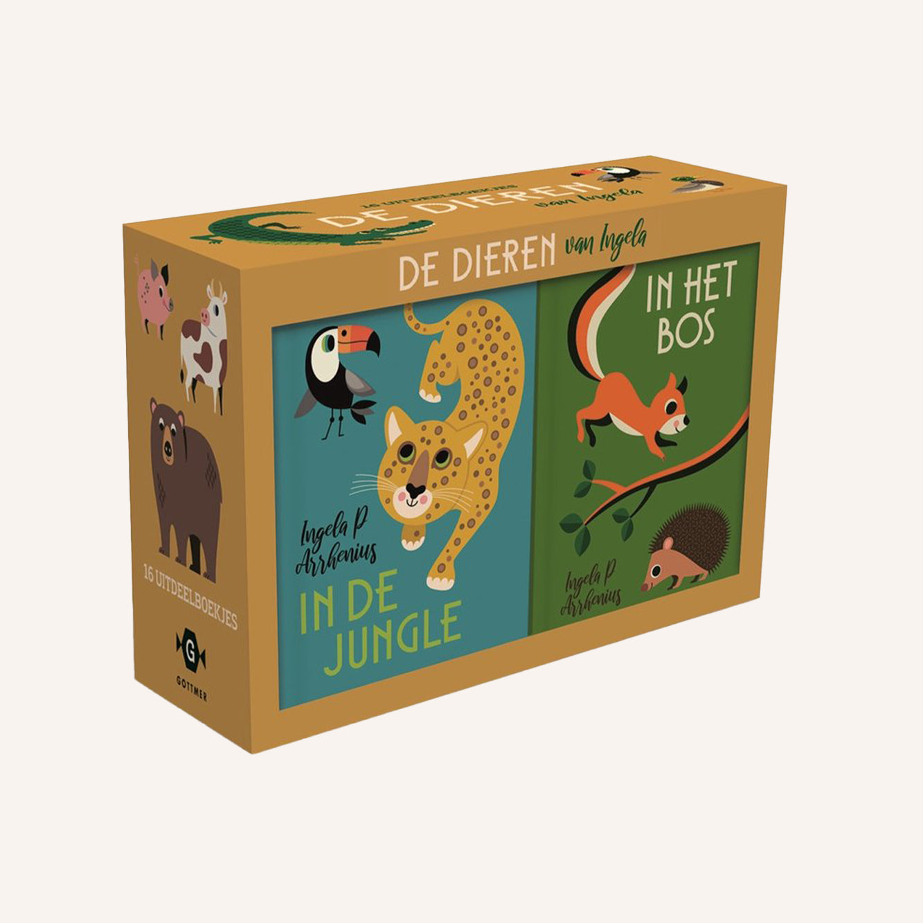 Dieren Van Ingela | Uitdeelboekjes 16 stuks