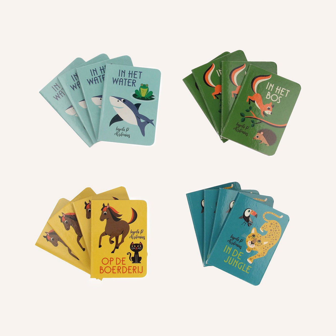 Dieren Van Ingela | Uitdeelboekjes 16 stuks