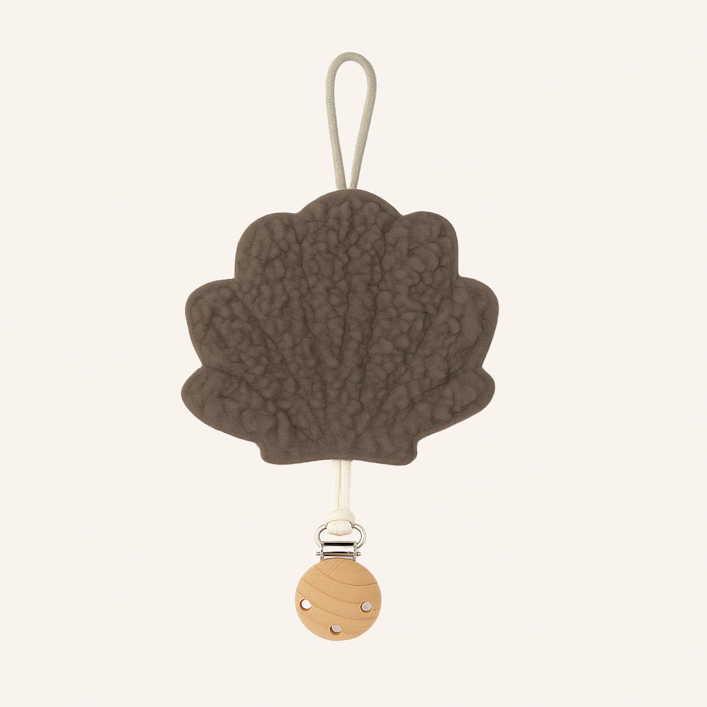 Teddy Bruine Schelpen - Speenkoord